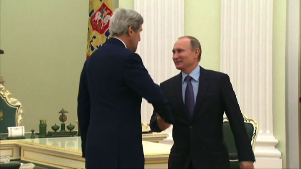 克里訪俄冀縮窄敘利亞問題分歧