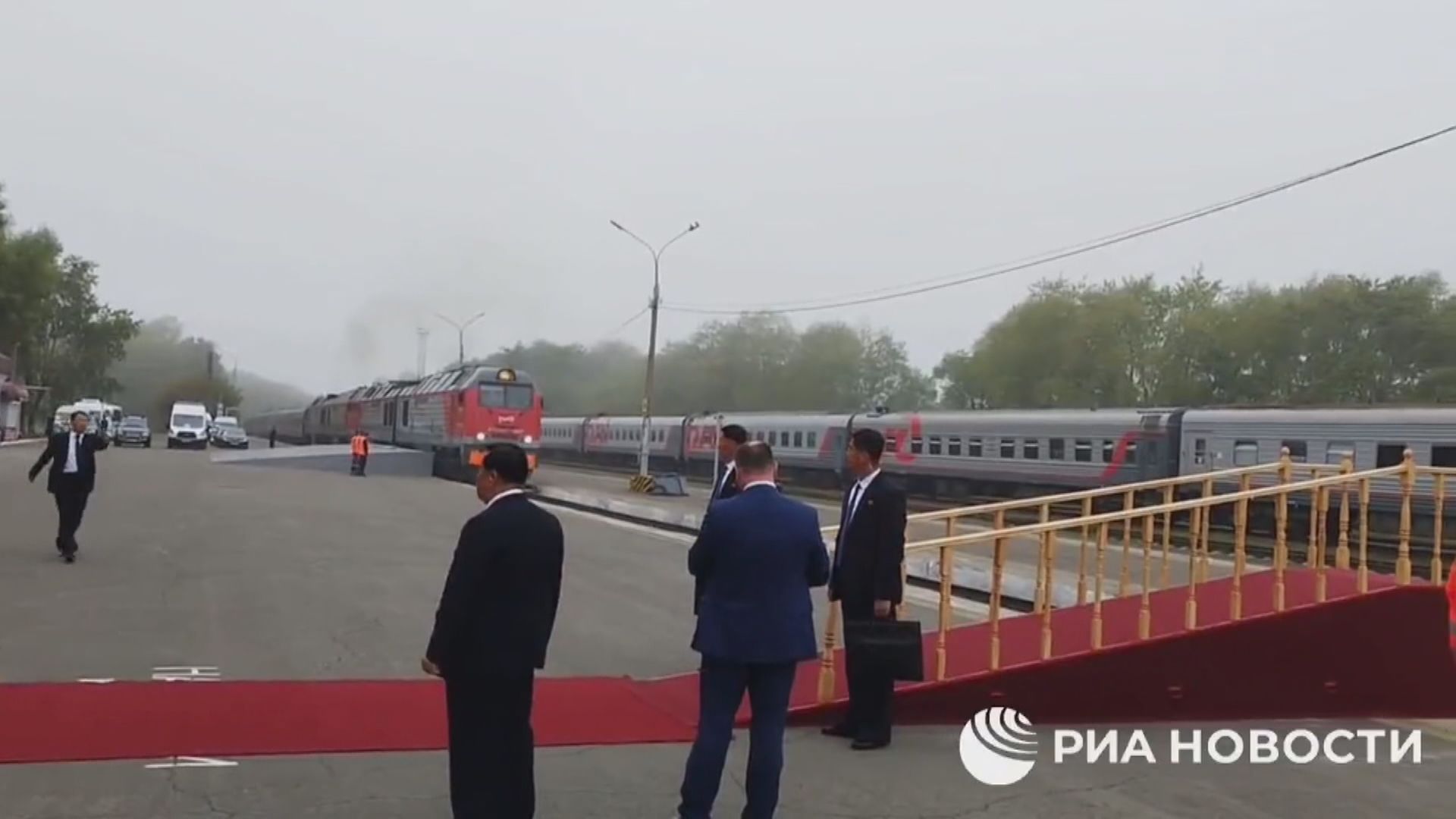 金正恩轉到阿穆爾河畔共青城訪問