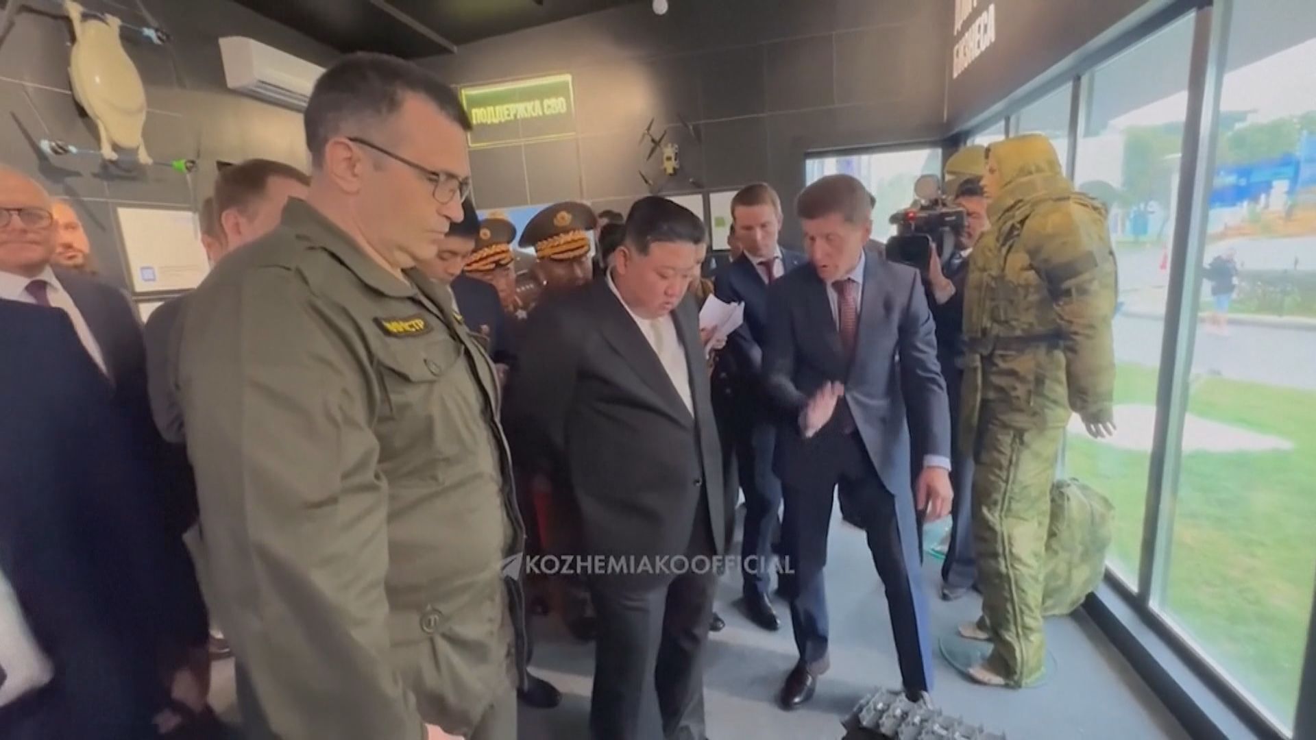 金正恩結束訪問俄羅斯