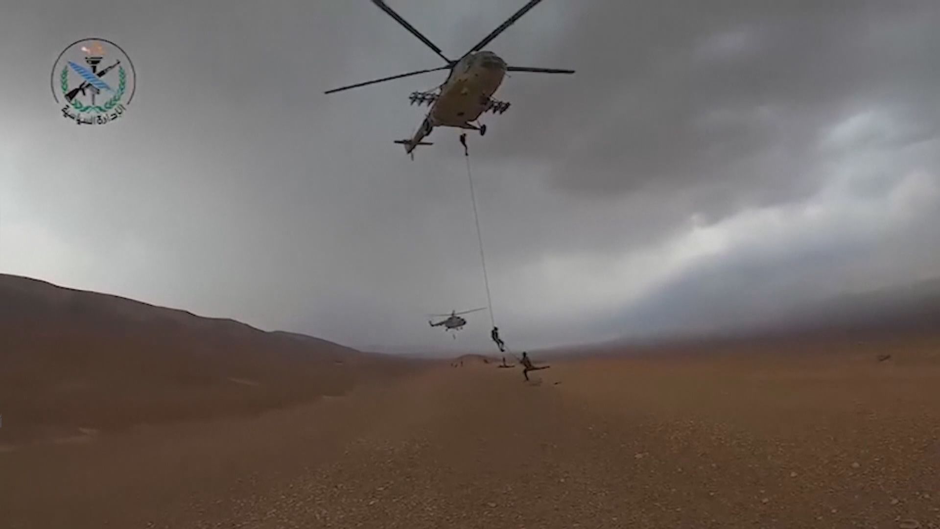 俄羅斯與敘利亞舉行陸空聯合軍演