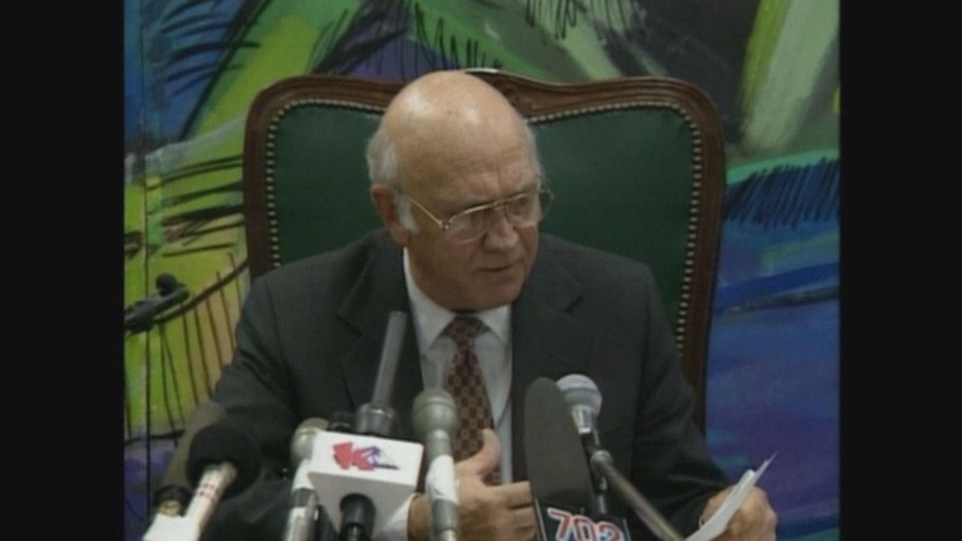 南非前總統德克勒克病逝　終年85歲