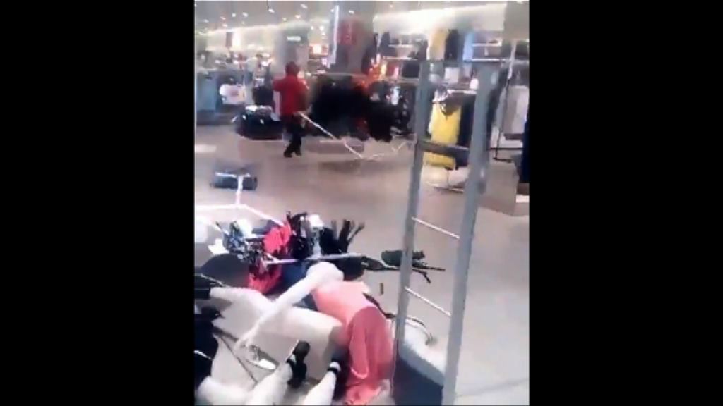 H&M南非多間店舖被示威者搗亂