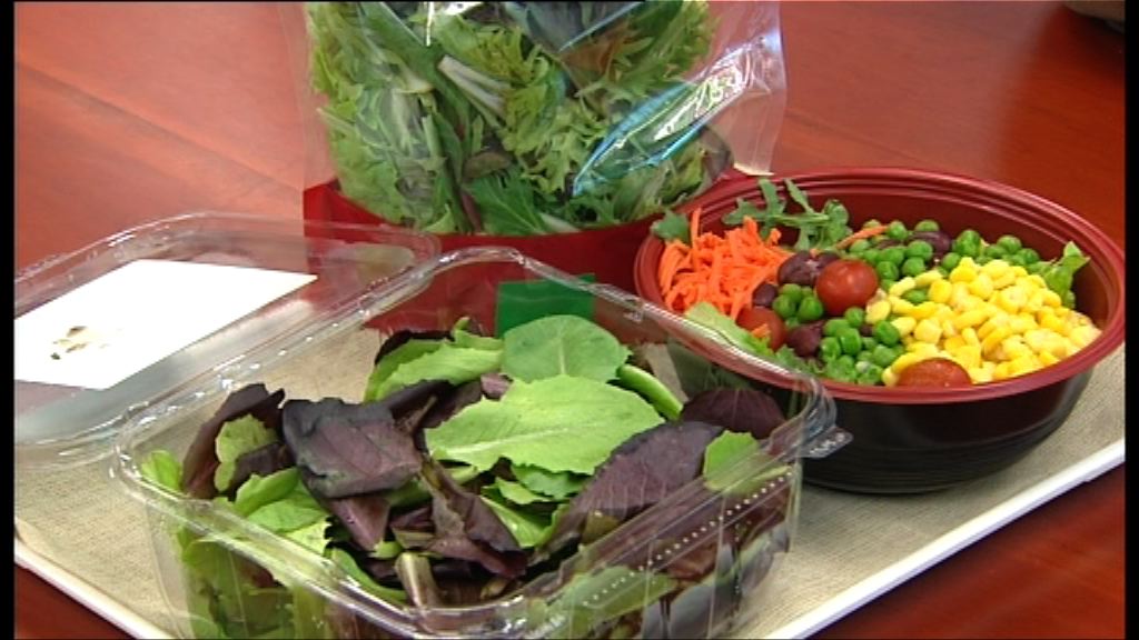 食安中心抽驗沙律菜　一樣本含菌量超標