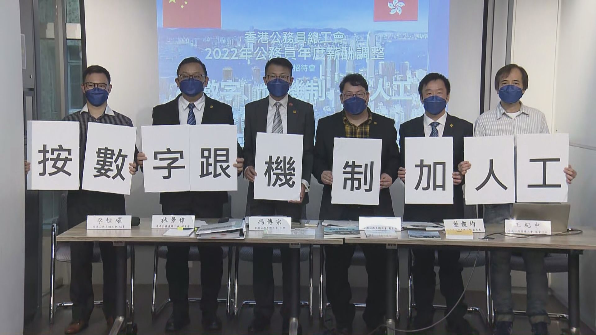 公務員團體代表冀按指標加薪　總商會指建議脫離現實