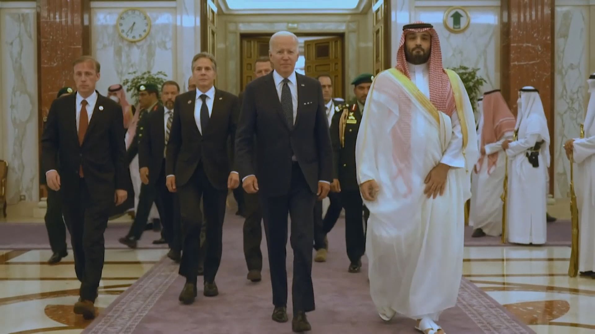 拜登與沙特王儲會面　指有討論卡舒吉案