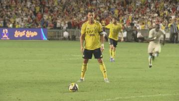 C朗首度來港作賽　吸引逾三萬球迷入大球場觀看沙特超級盃