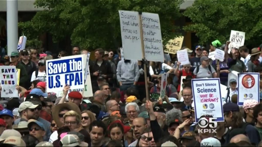 全球逾六百城市遊行籲關注科研