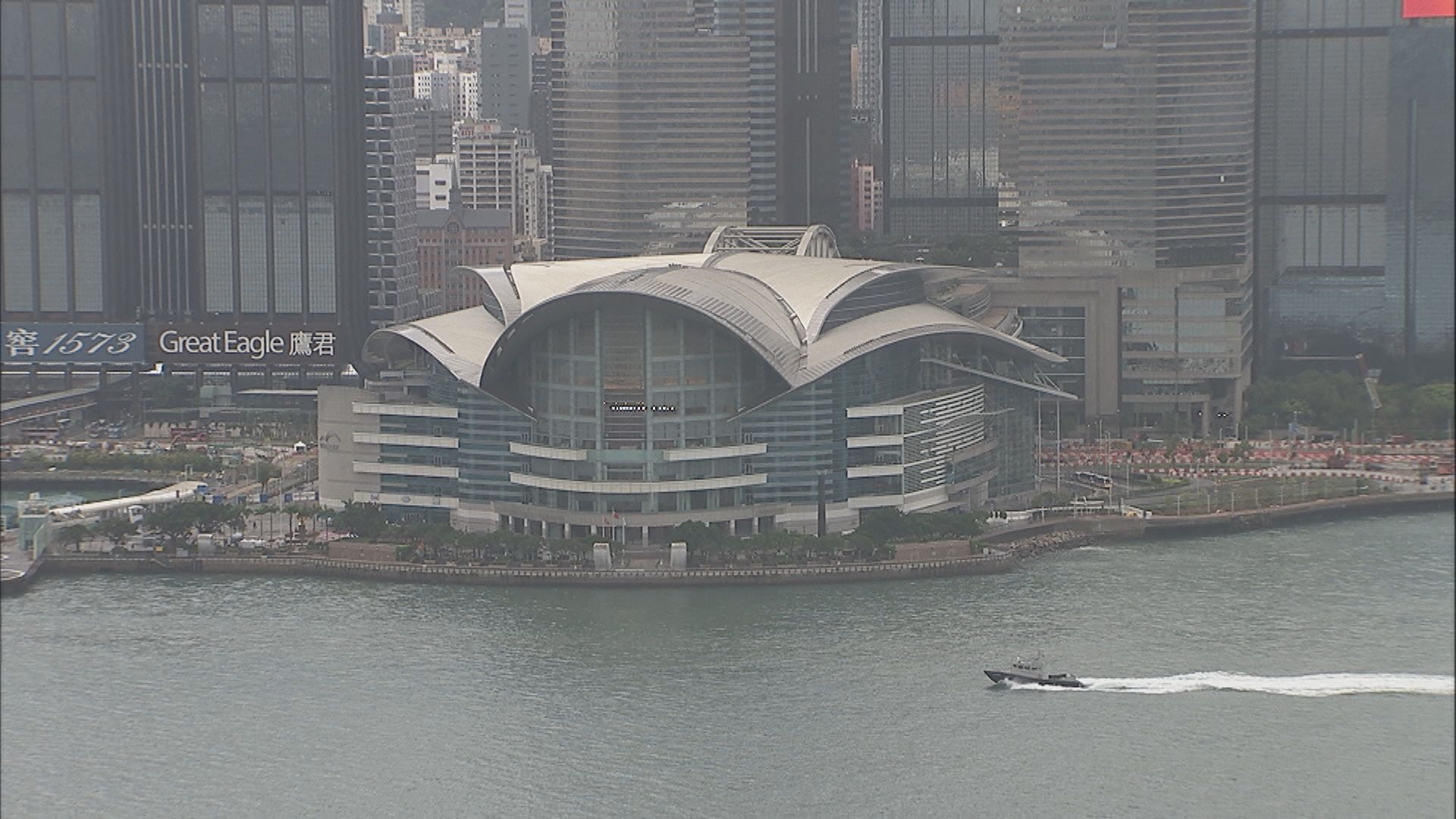 灣仔會展及金紫荊廣場封閉　為國慶活動做準備