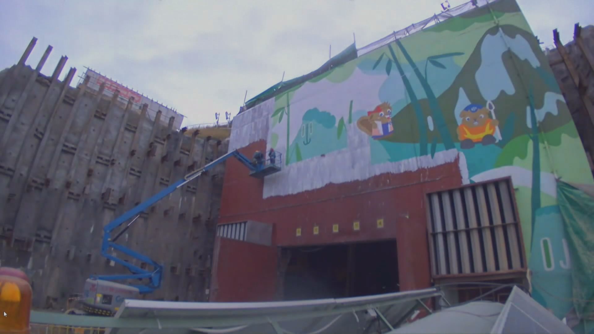 沙田污水處理廠遷岩洞　主體岩洞工程年中展開