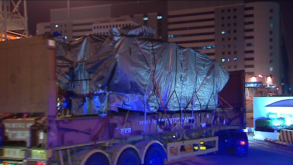 遭海關扣查裝甲車已運抵新加坡