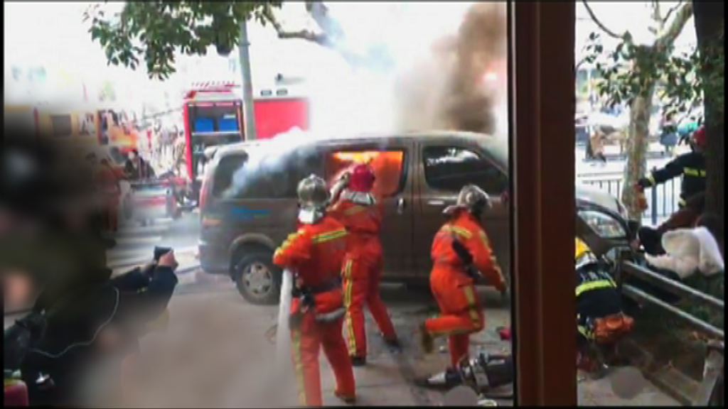 上海人民公園附近有貨車剷上行人路18傷