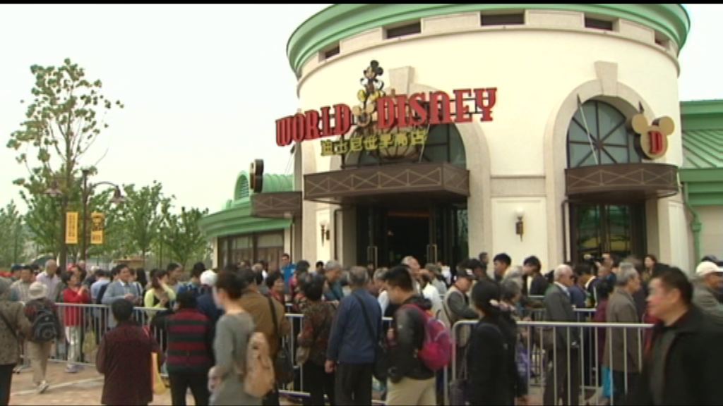 上海迪士尼樂園試運　園區布置大致完成
