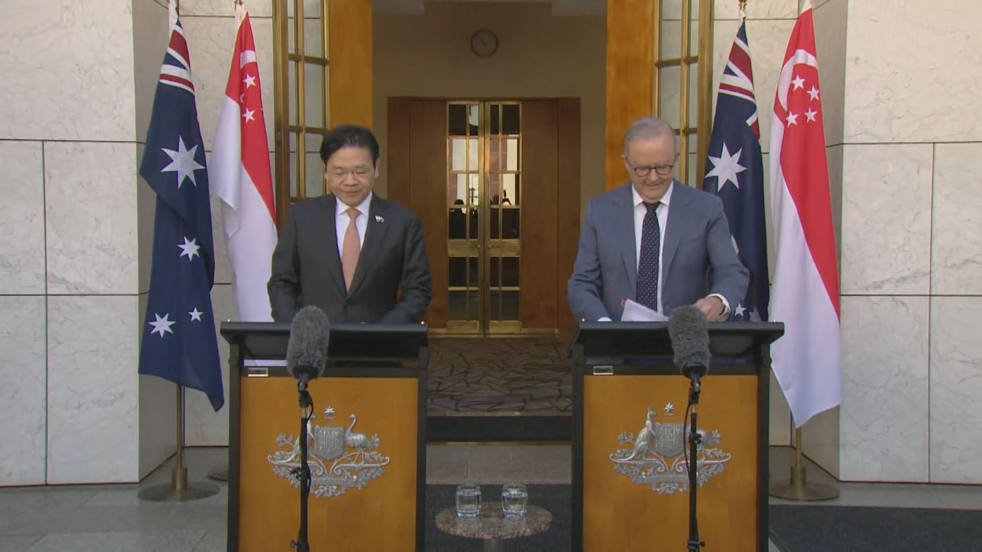 新加坡與澳洲建立升級版全面戰略伙伴關係