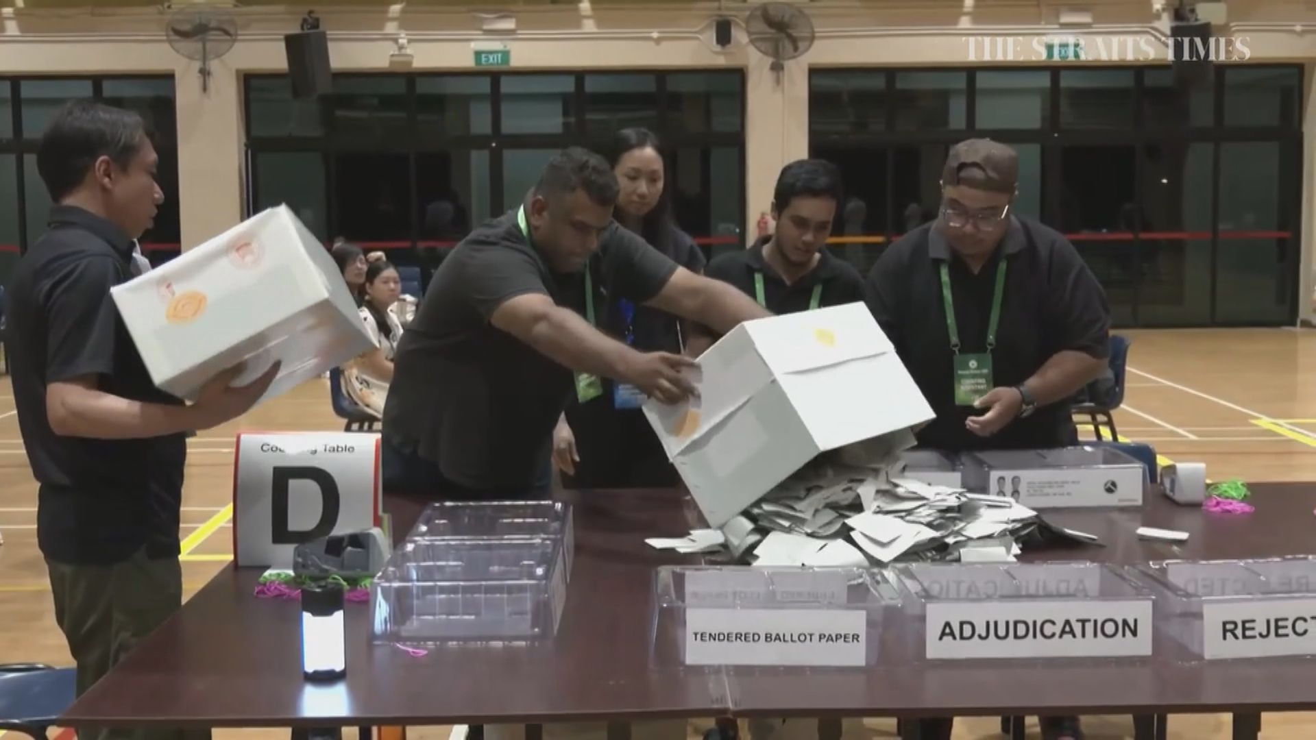 新加坡國會選舉　初步點票：人民行動黨議席大幅領先