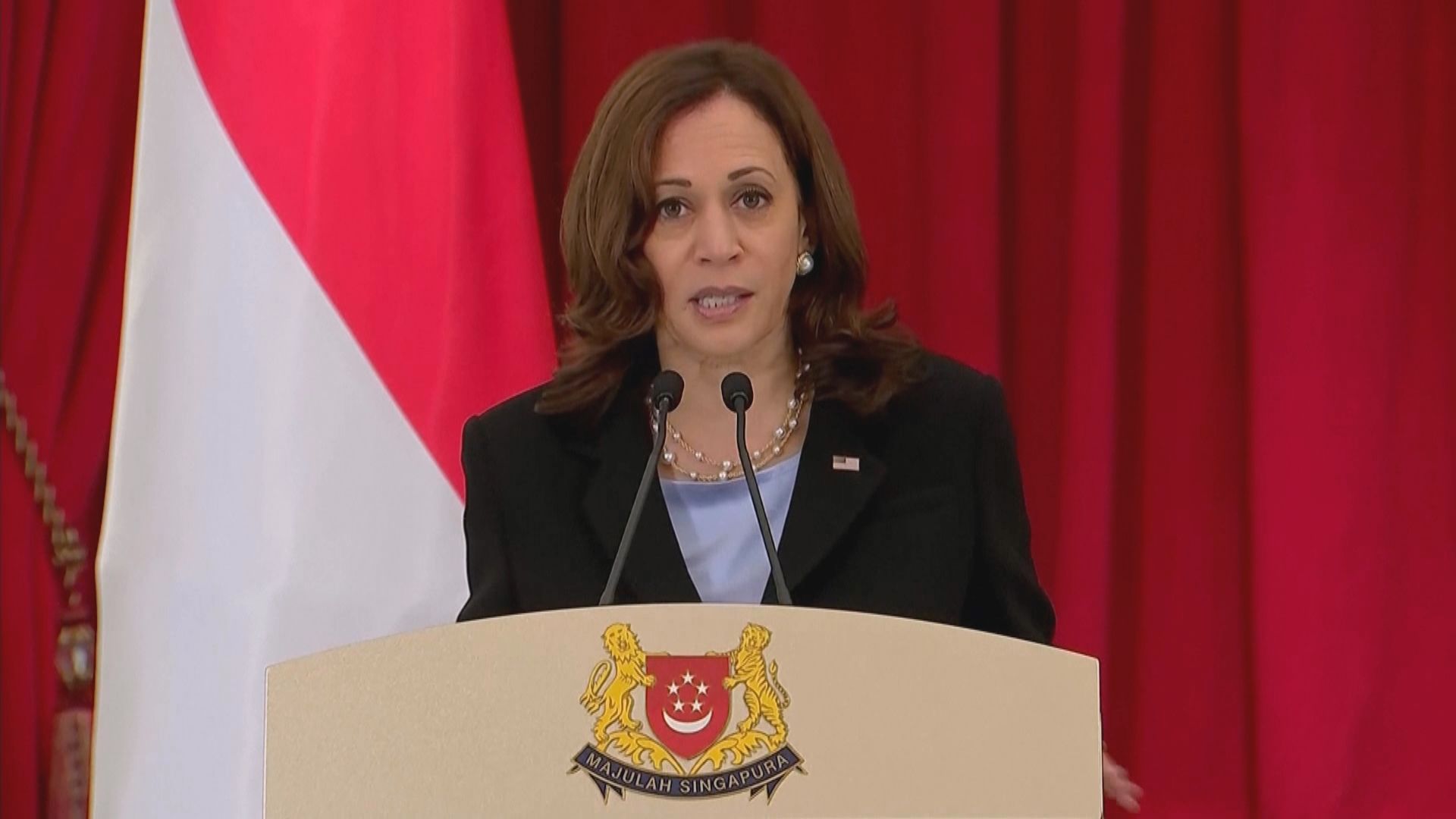 賀錦麗重申美國致力維護自由開放印太地區