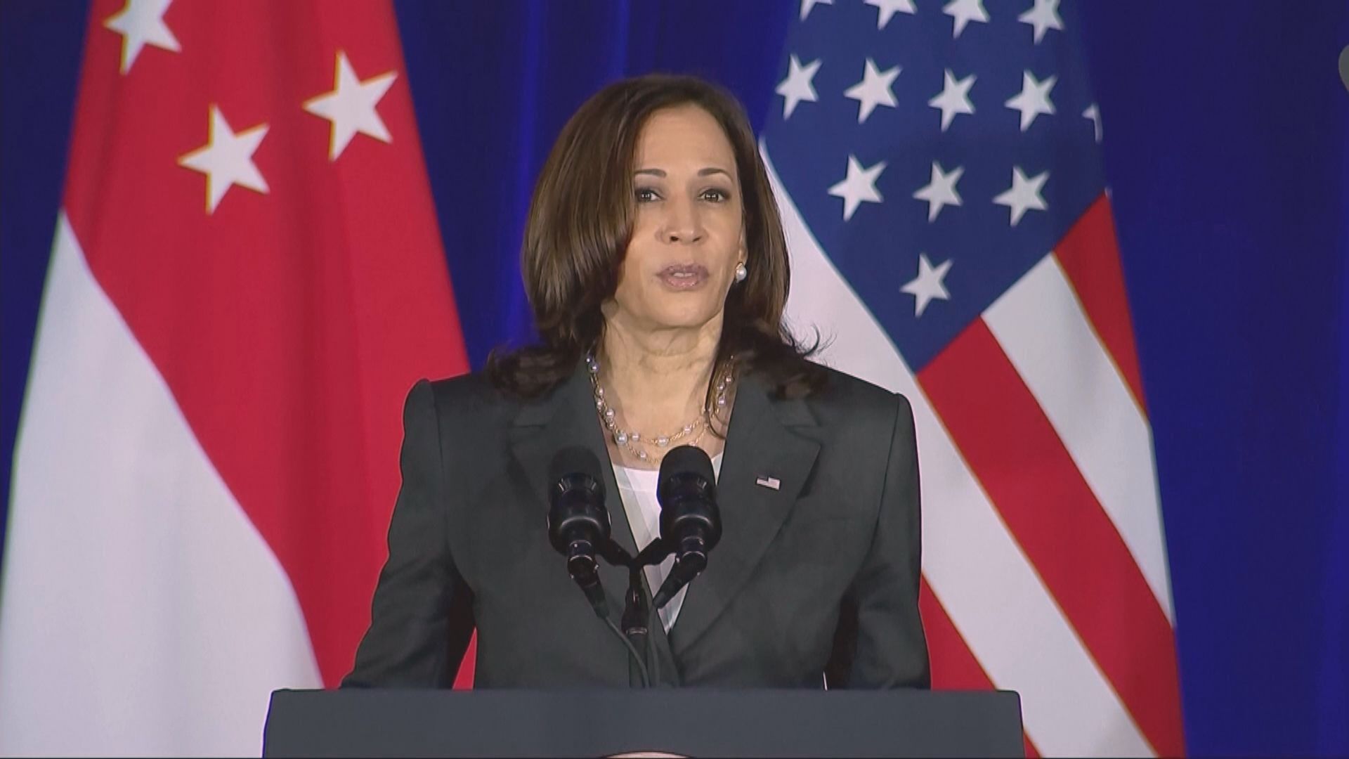 賀錦麗強調美方不會要求任何國家選邊站