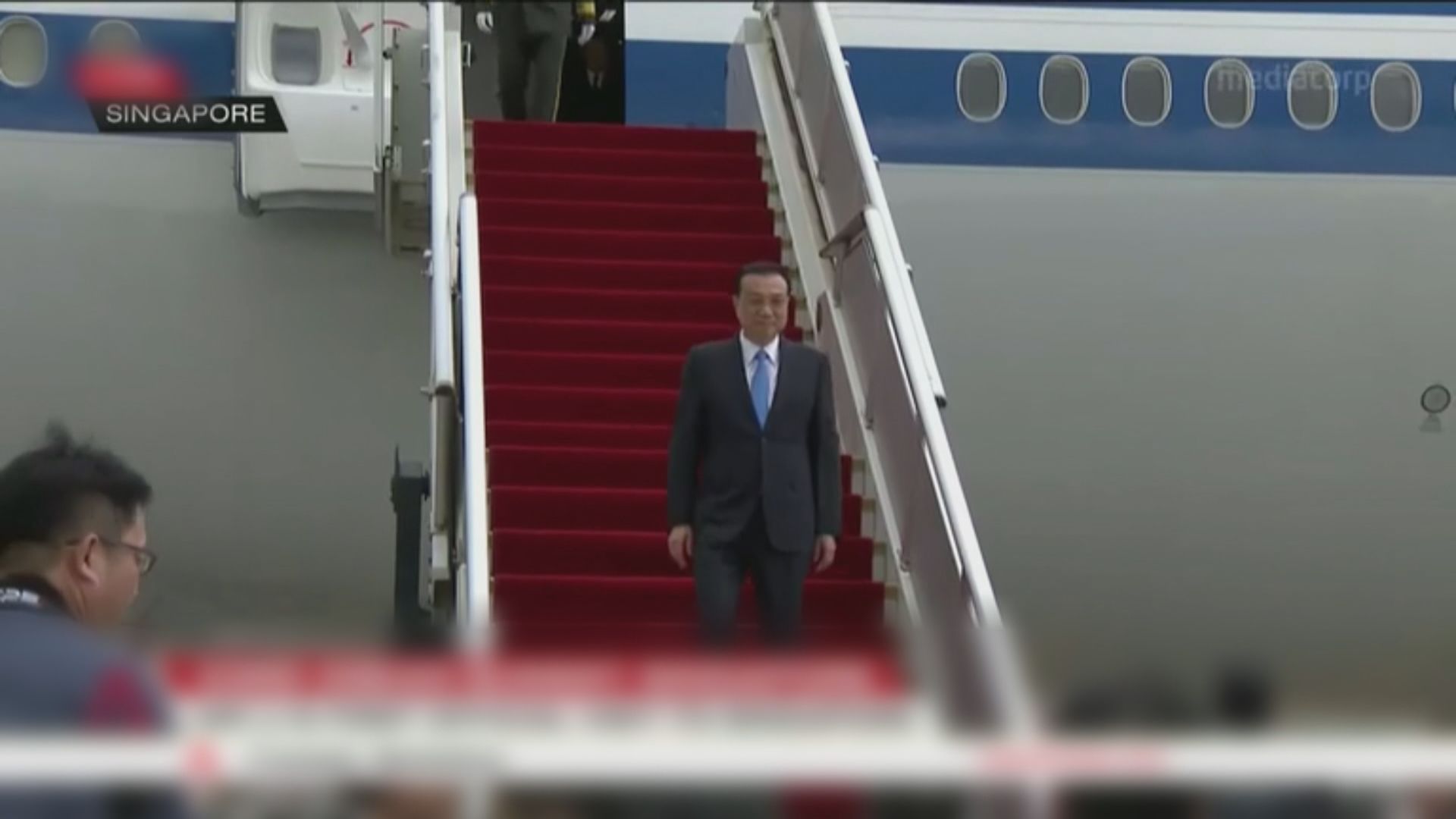 李克強訪星洲籲維護多邊貿易