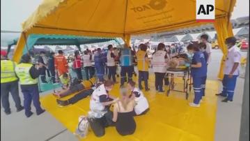 新航客機倫敦往新加坡途中遇氣流急降曼谷 兩死多傷