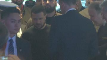 澤連斯基抵達新加坡 周日會現身亞洲安全會議