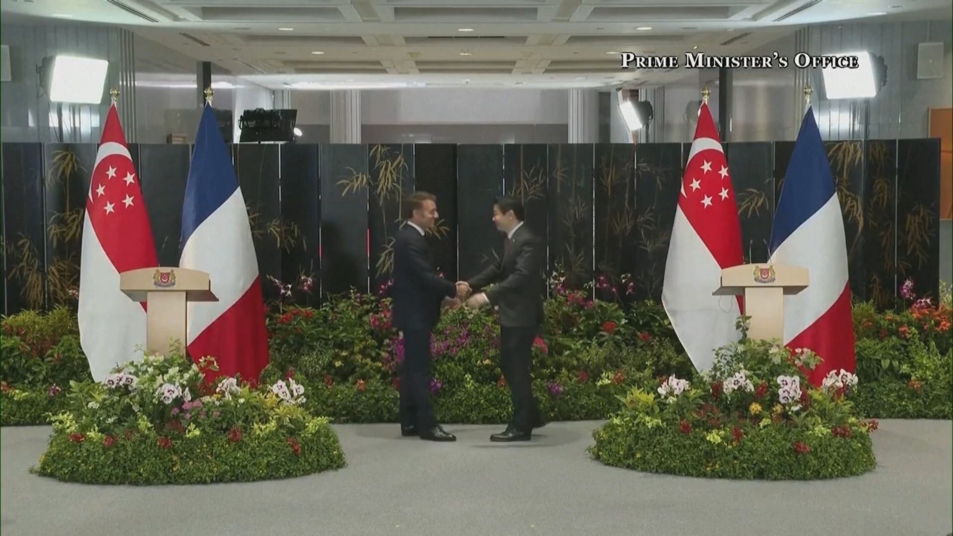 新加坡與法國建立全面戰略伙伴關係