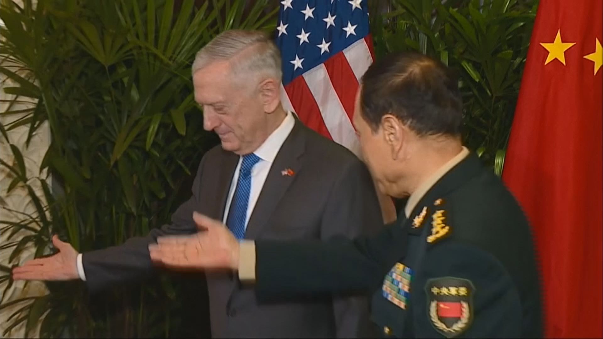 中美防長會面　雙方會後均無發聲明