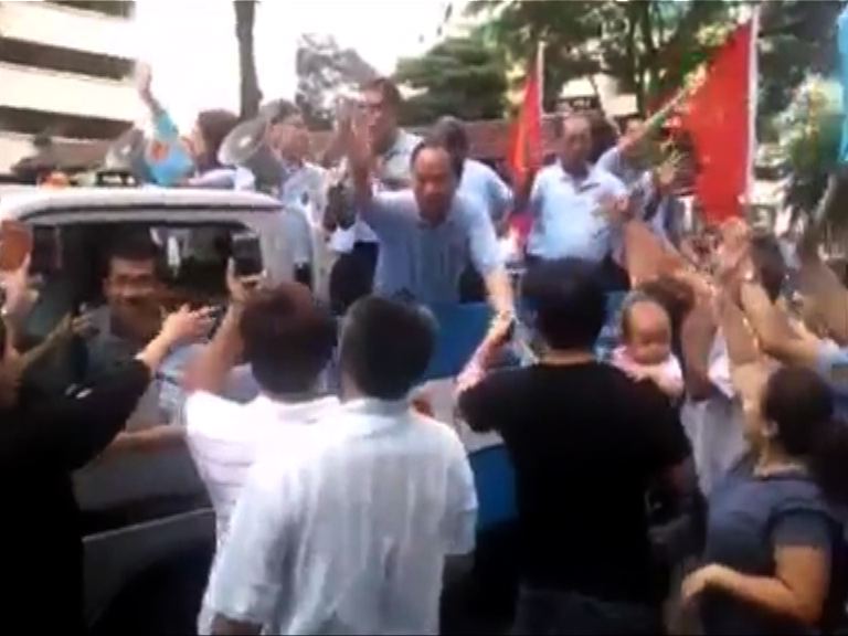 新加坡在野黨選舉聲勢漸大