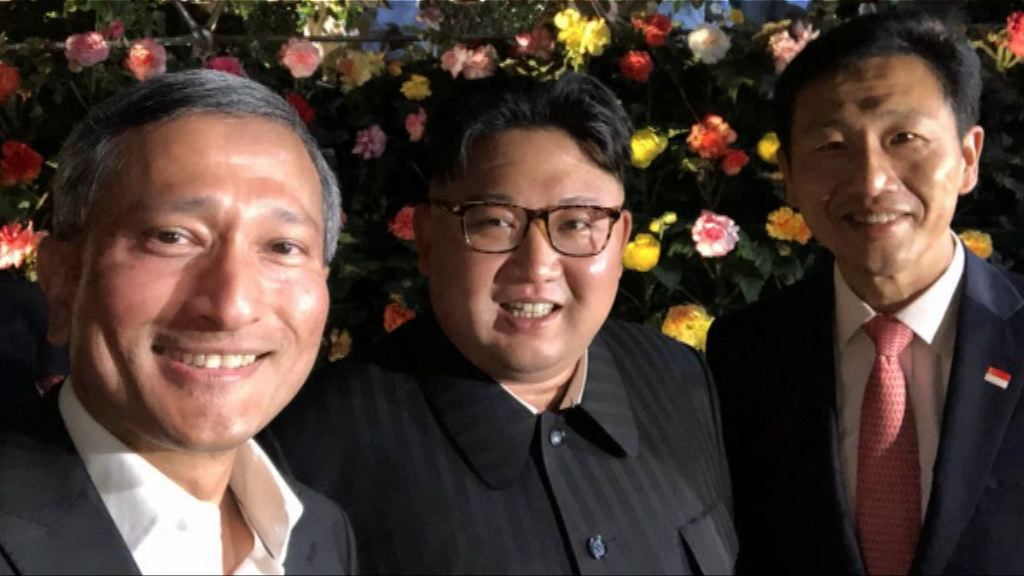 金正恩在新加坡觀光