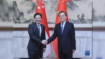 新加坡副總理兼財長黃循財今起訪華四日