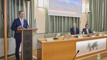 林定國繼續訪歐行程　到羅馬推廣本港法律優勢