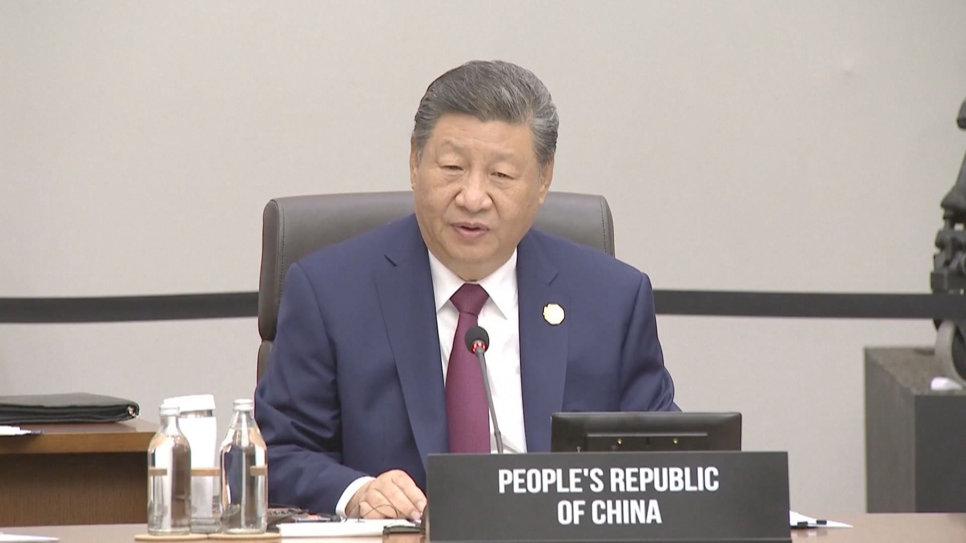 習近平APEC領導人非正式會議講話　強調團結構建亞太共同體