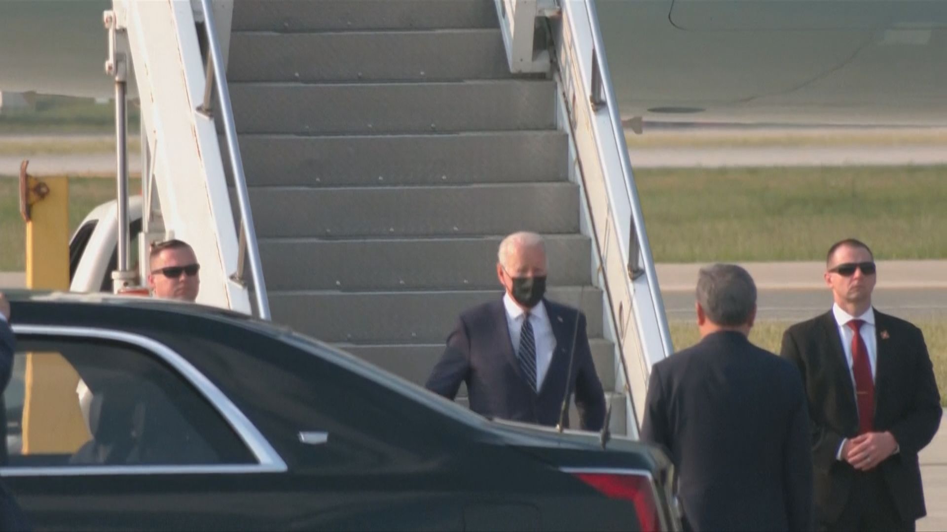 拜登抵達南韓展開訪問