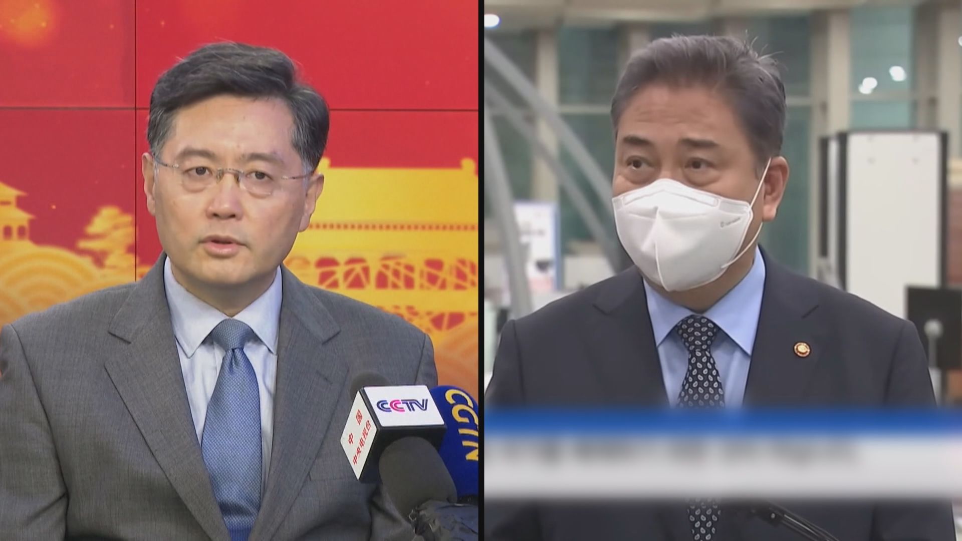 中韓外長通電話　秦剛指兩國是分不開的夥伴