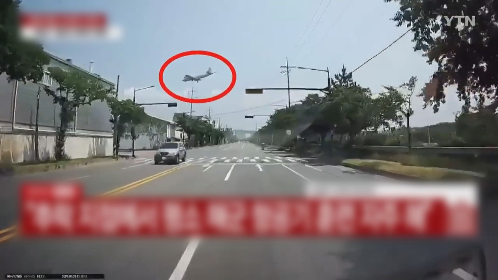 南韓一架載有四人的軍機在慶尚北道撞山墜毀