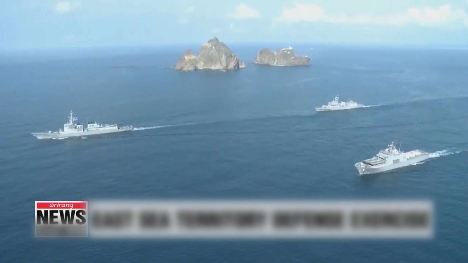 南韓在與日本有主權爭議獨島舉行防禦演習