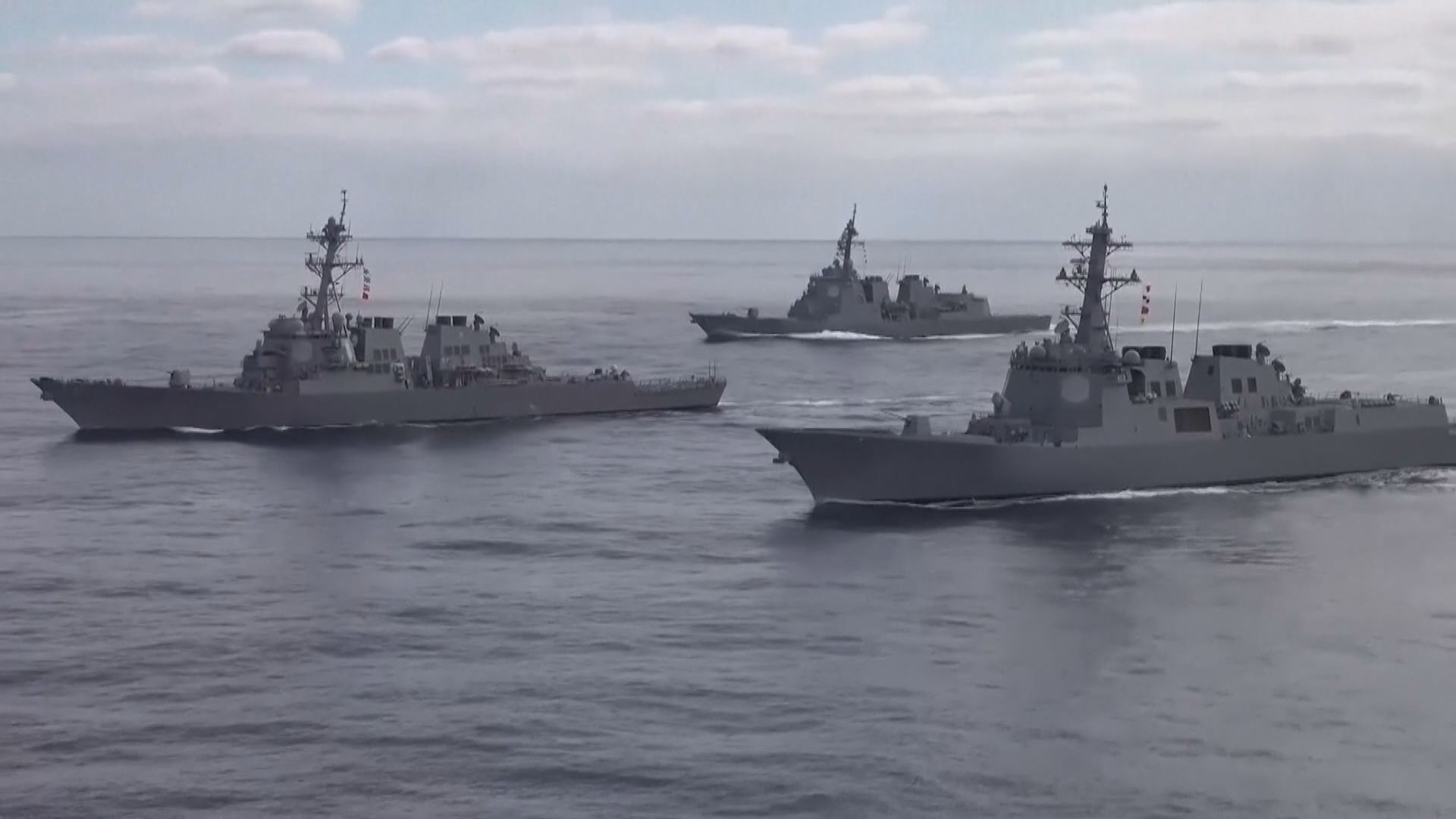 南韓與美日舉行反導演習應對北韓導彈威脅