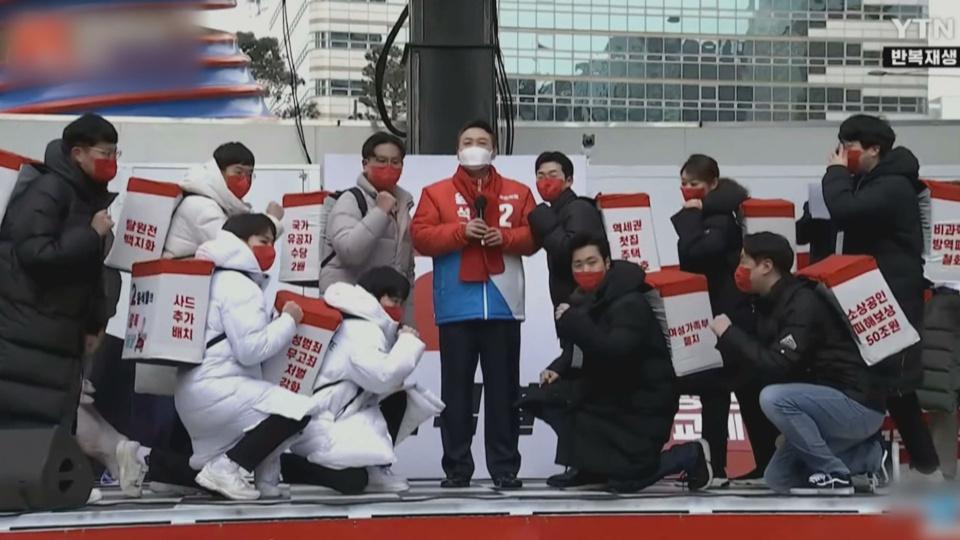 南韓總統選舉拉票活動展開　尹錫悅支持度領先