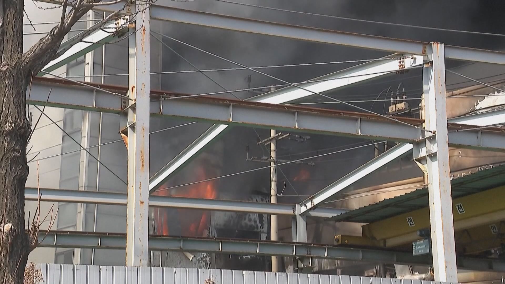 南韓大田工廠上月數十死傷慘劇　警方疑火警鐘被人為關閉