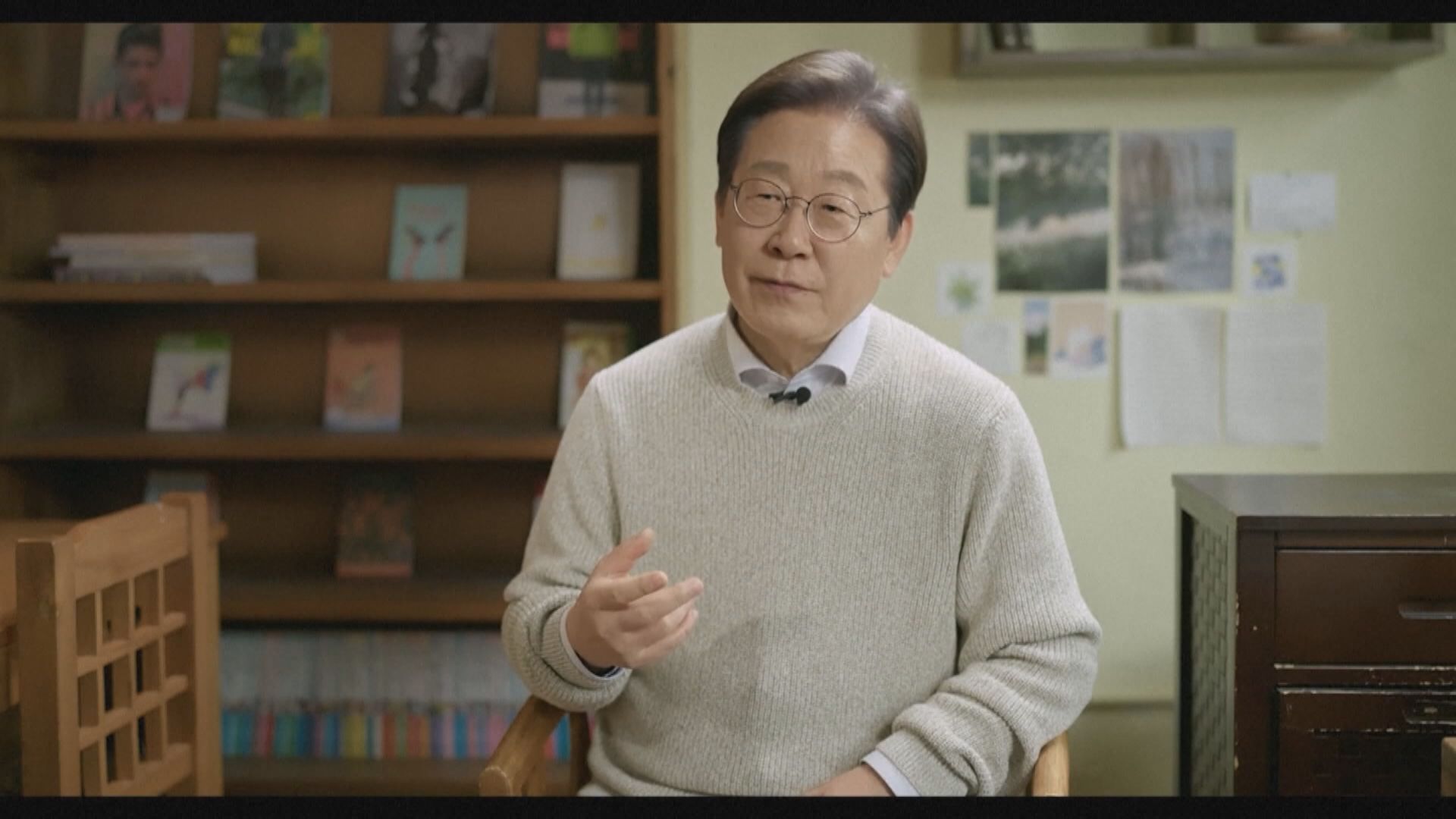 李在明宣布參加南韓總統選舉