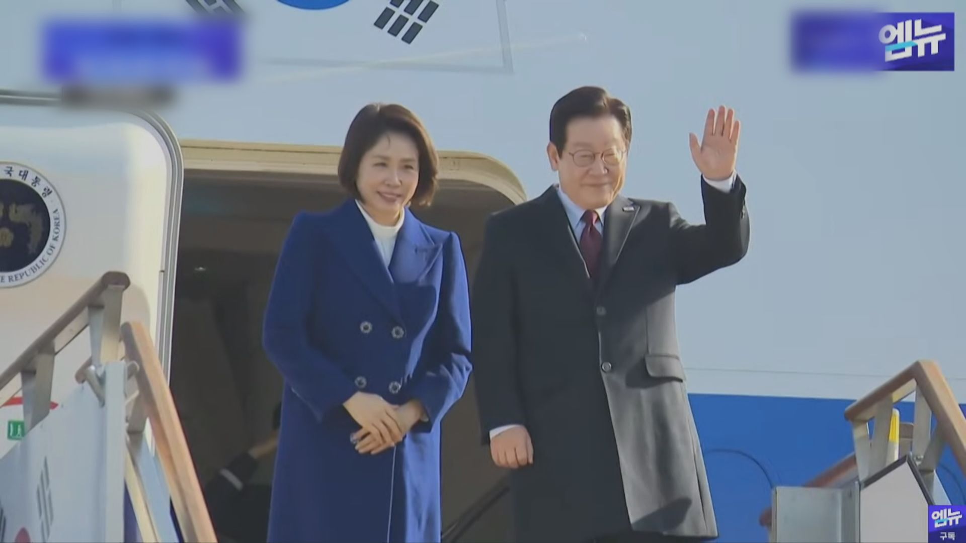 南韓總統李在明啟程訪華　明與習近平會談