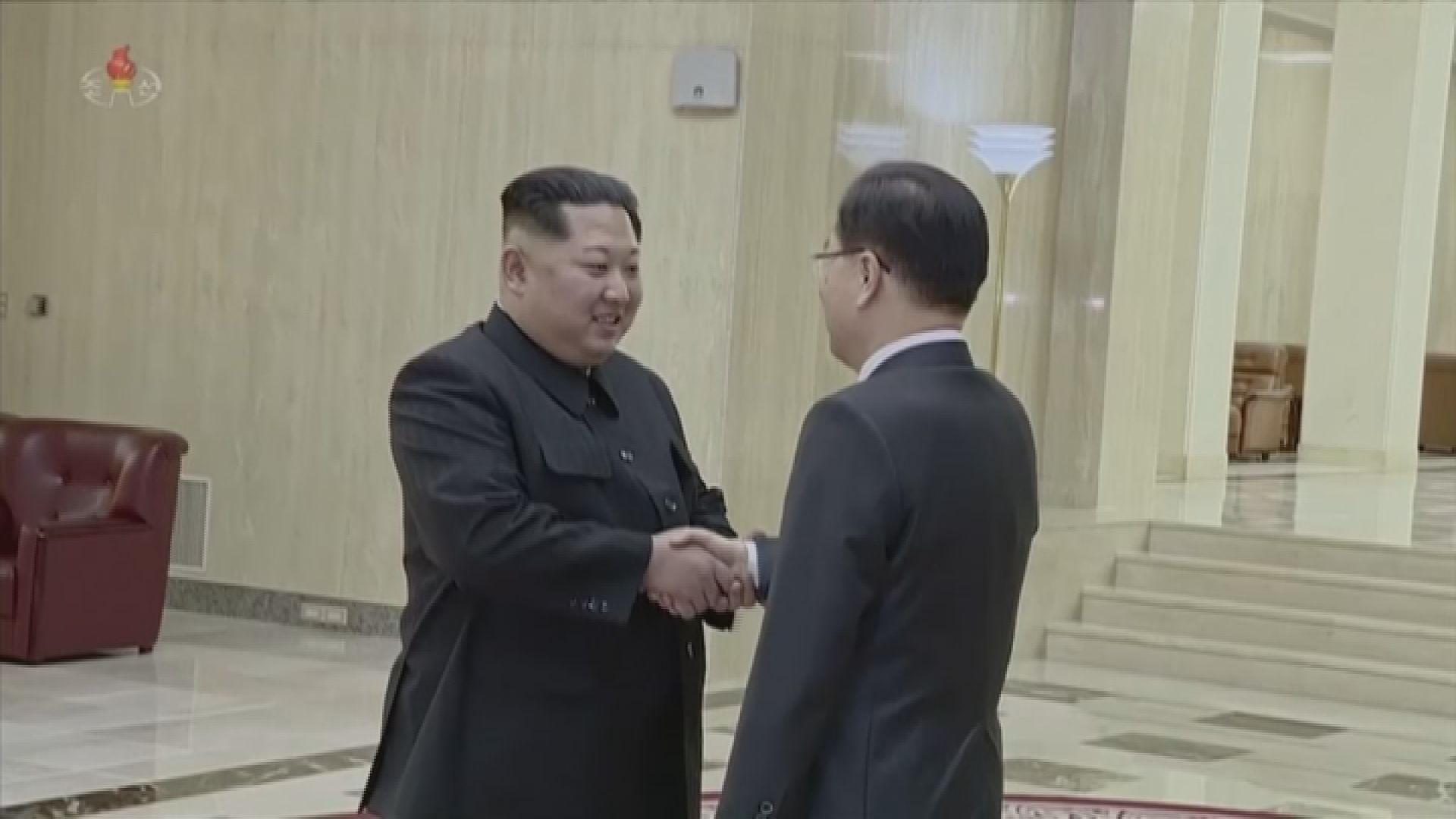 南韓特使團獲金正恩接見