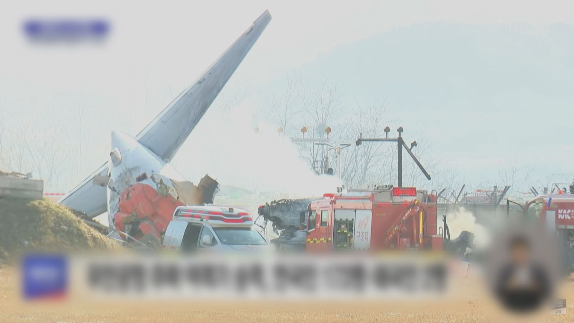 南韓務安機場客機降落時失事　至少62人死亡　兩人獲救