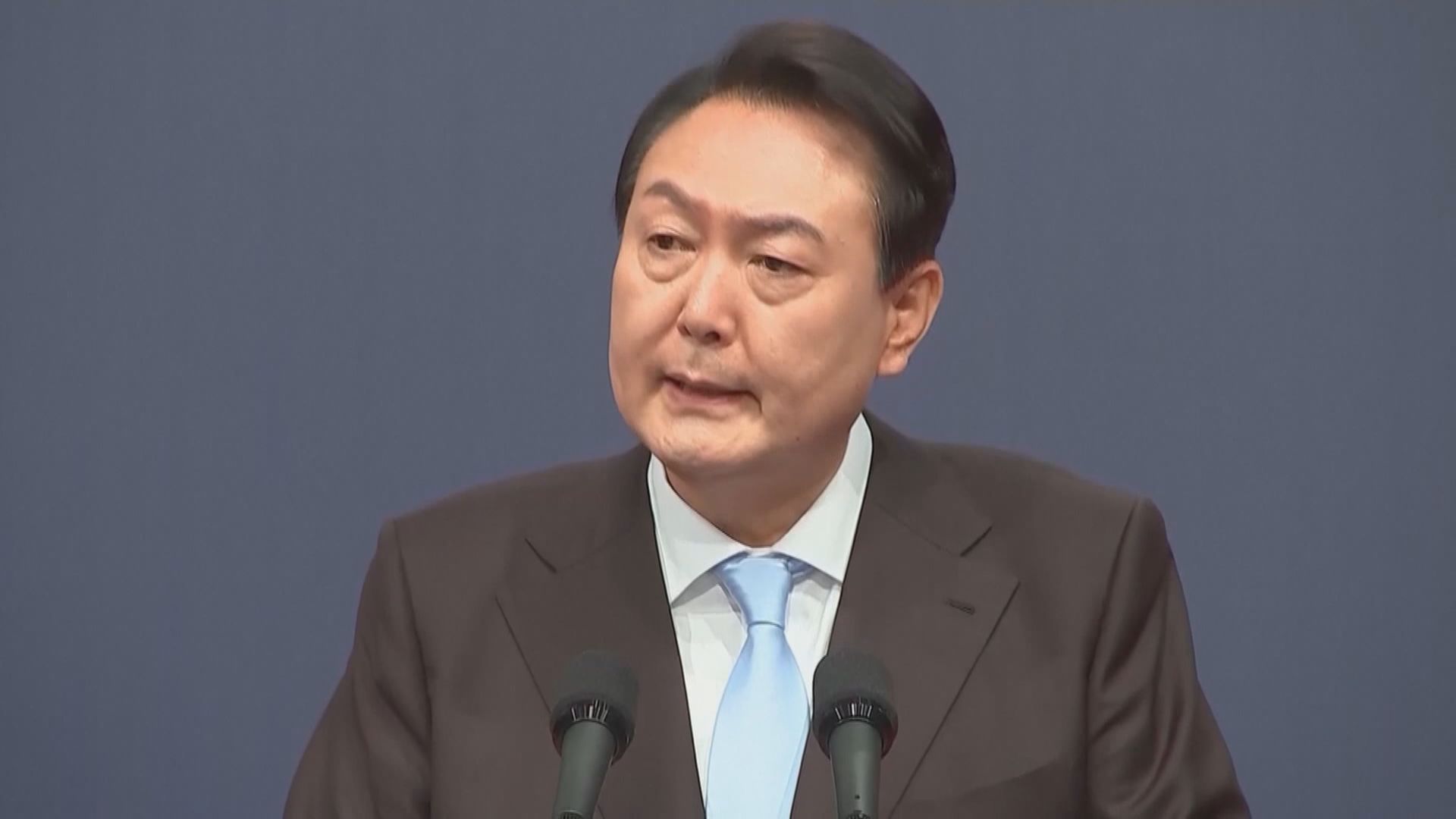 南韓疫情再升溫　尹錫悅遠距離見記者