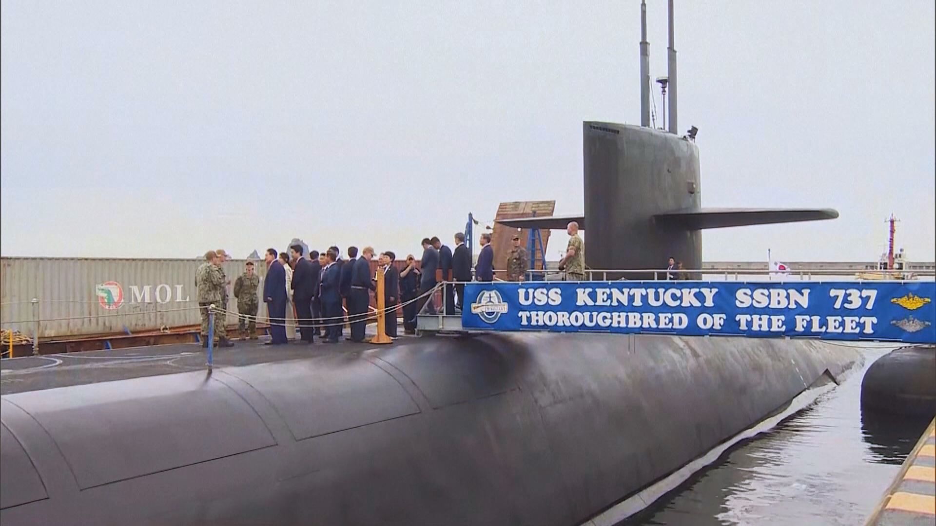 美軍再有核潛艇到訪南韓 停靠濟州海軍基地