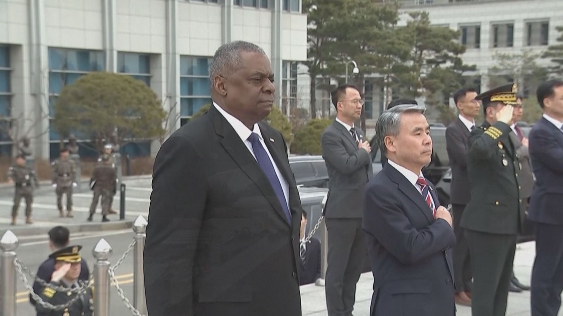 美韓防長會談　美承諾以一切軍事力量協防南韓