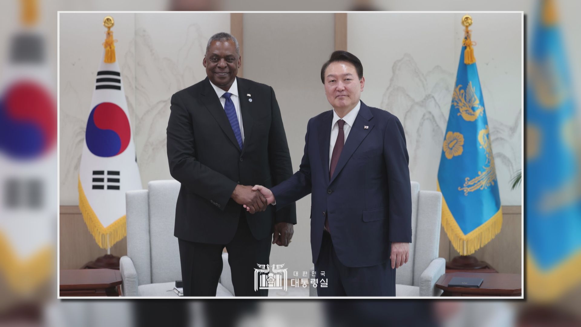 美防長訪首爾　承諾以一切軍事力量協防南韓