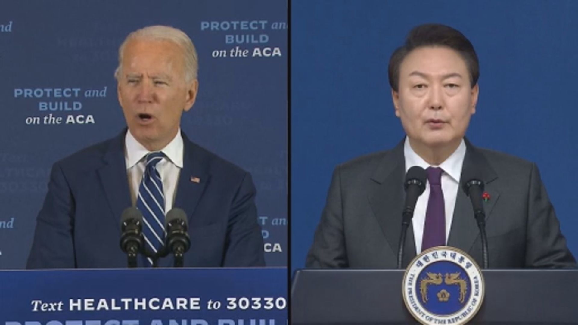 南韓總統尹錫悅乘專機前往美國國事訪問