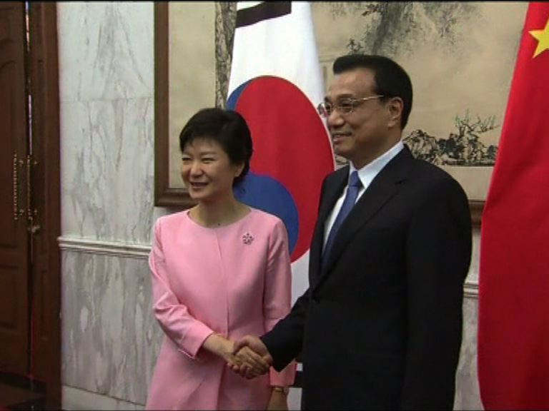 李克強抵達南韓展開正式訪問