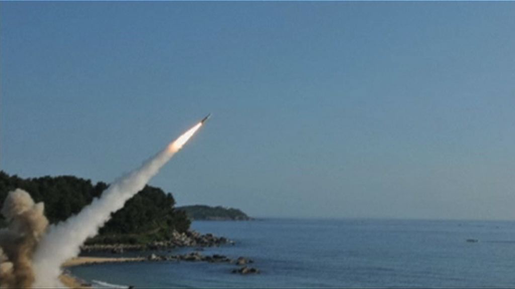 美韓聯合軍演回應北韓試射導彈