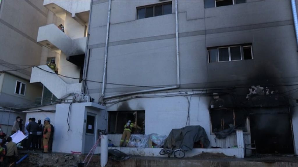 南韓醫院大火41死　文在寅召開緊急會議