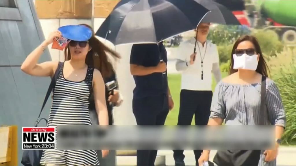 南韓多處錄得破紀錄高溫